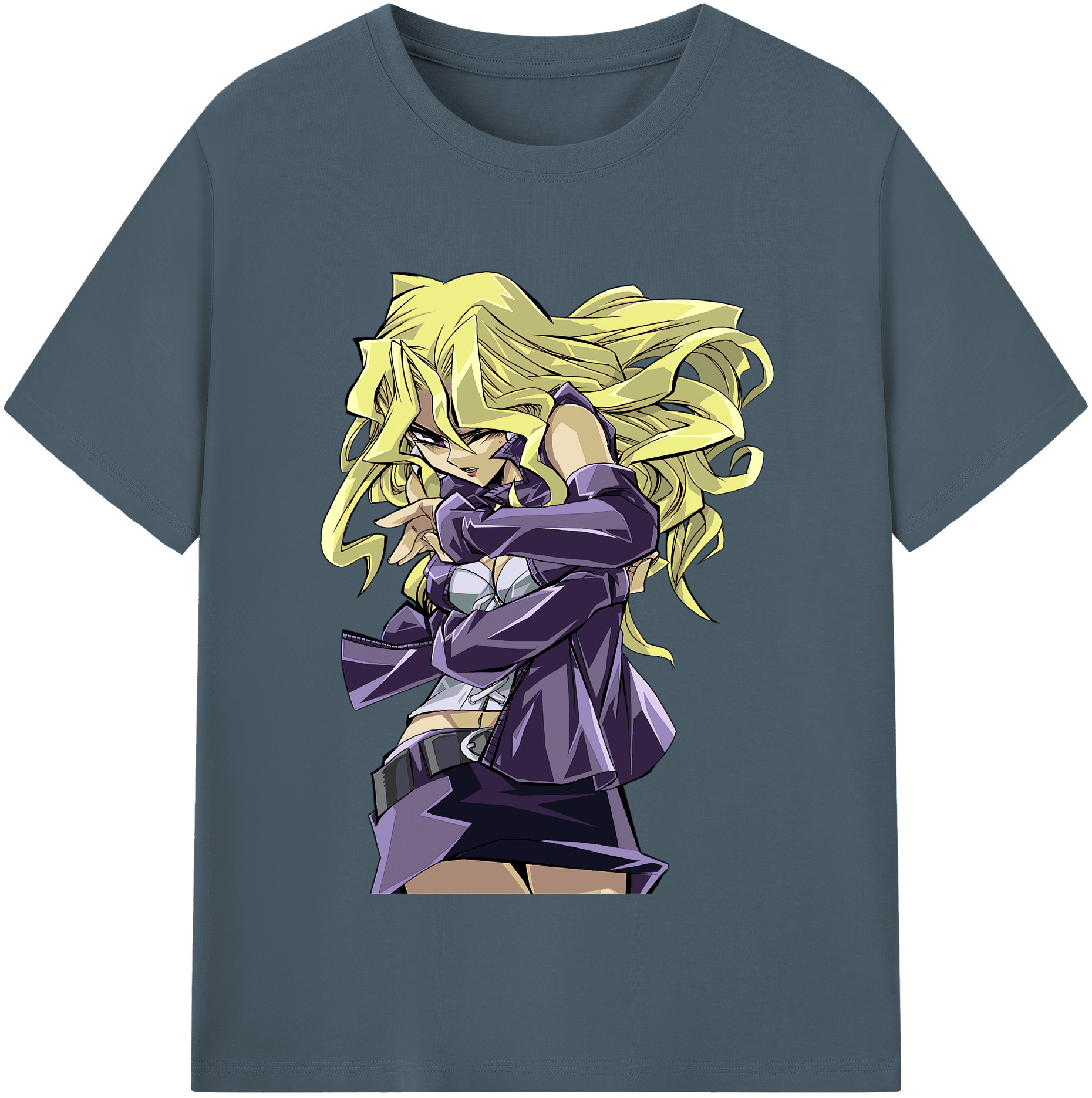 （画像用） 遊☆戯☆王 Yu-Gi-Oh! 綿100％半袖Tシャツ（フロントプリント）